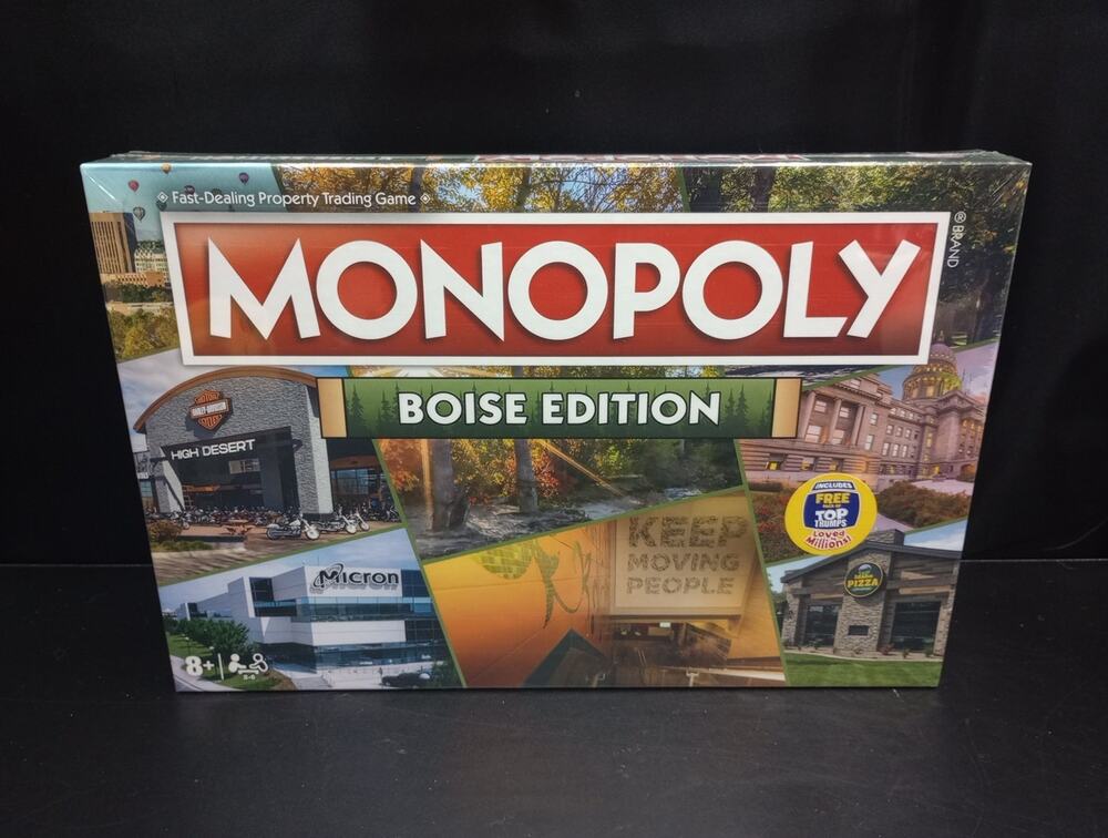 Monopoly Board Game - Boise Edition: 2-6 Players Family Board Games for Kids